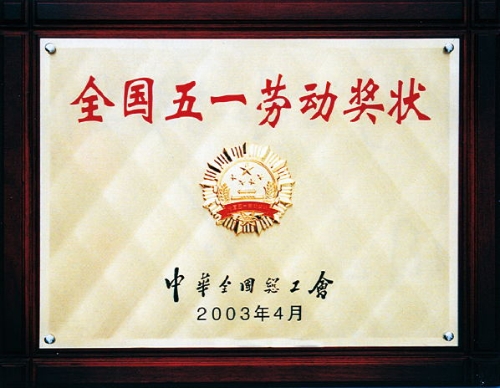 YY易游平台五一劳动奖状