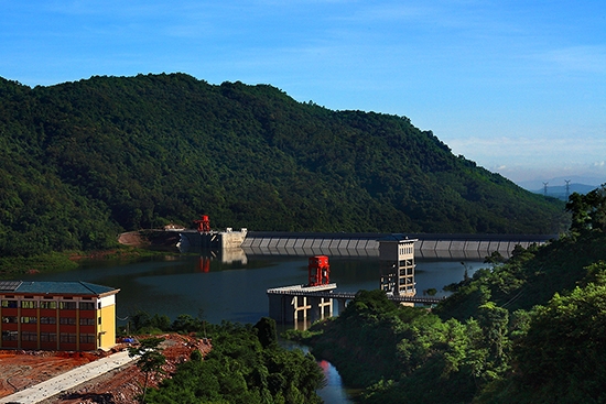 海南琼中抽水蓄能电站下库